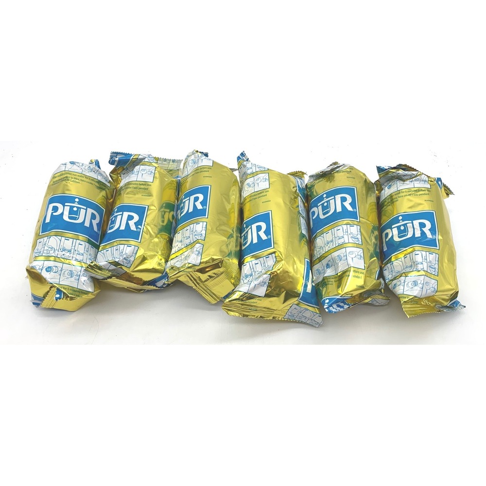 Genuine PUR RF-9999 Faucet Water Filter Replacement 6 Pack MineralClear OEM